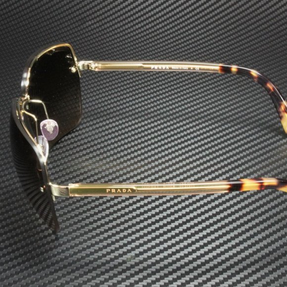 Prada Women's Light Gold Brown Gradient Sunglasses - Picture 4 of 4